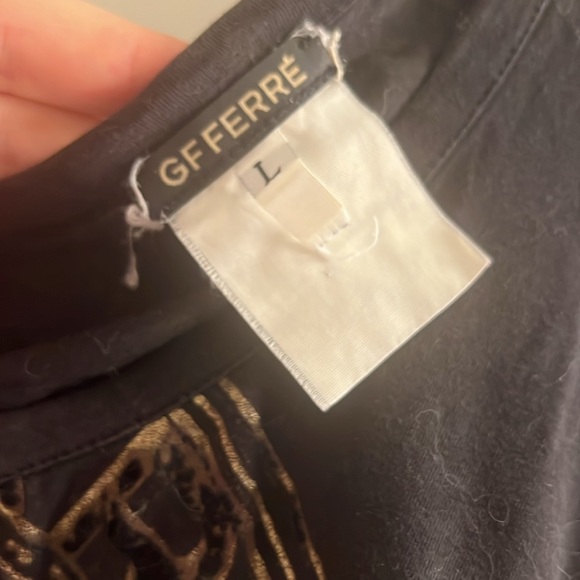 Gianfranco Ferre open back long sleeve top - Picture 3 of 6